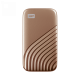 WD My Passport SSD 2TB, USB-C 3.2 zlat