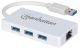 3-PORT USB 3.0 Type-C/A HUB z Ethernet Adapterjem