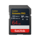 SanDisk 64GB Extreme PRO SD UHS-II V90 spominska kartica